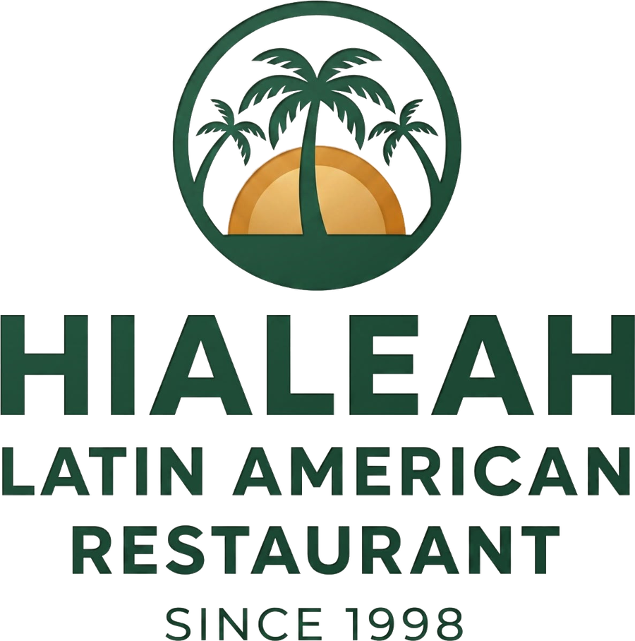 Logo actual de Hialeah Latin American Restaurant, desde 1998
